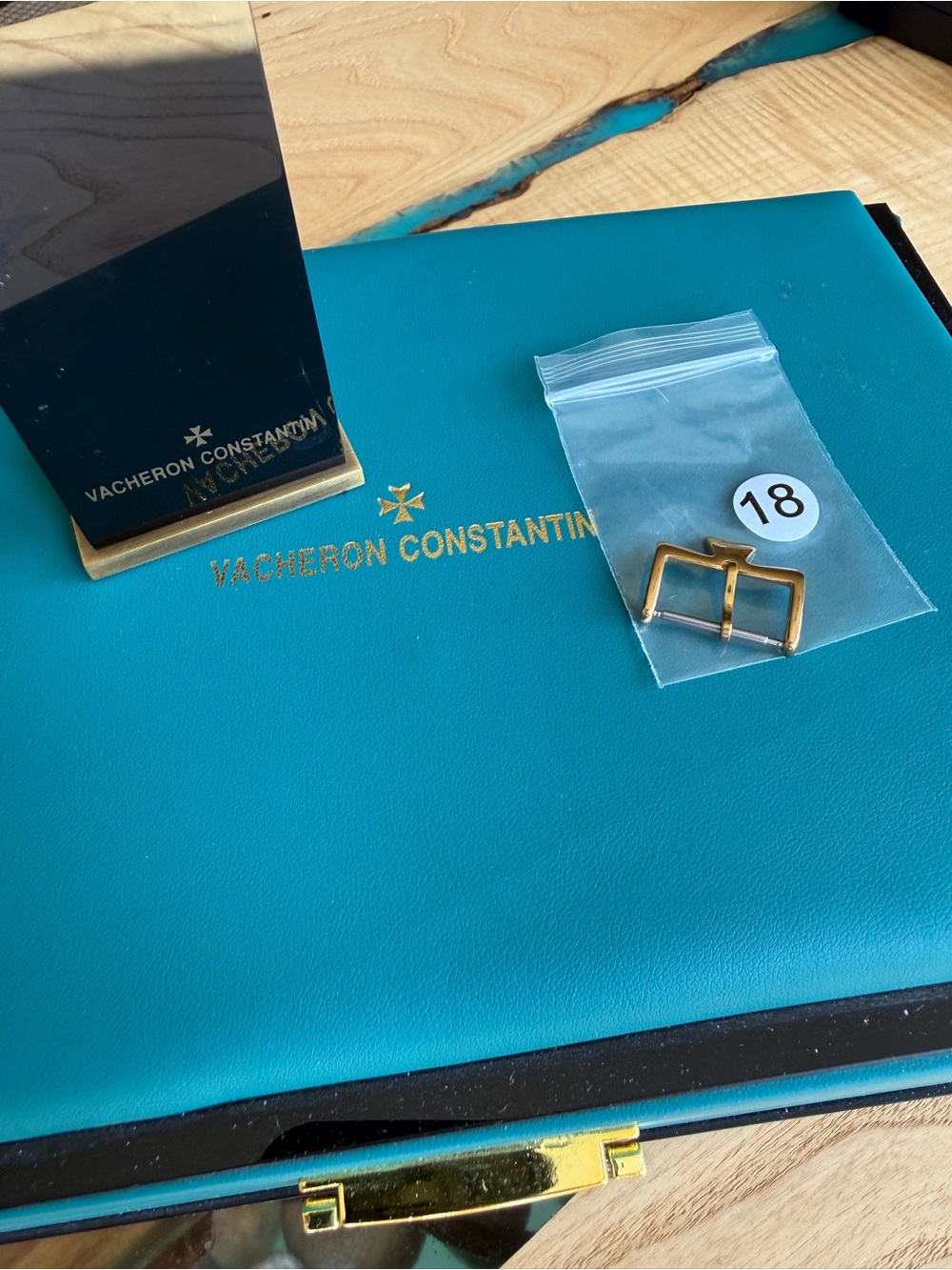 Vacheron Constantin 18mm Gold Tone Buckle